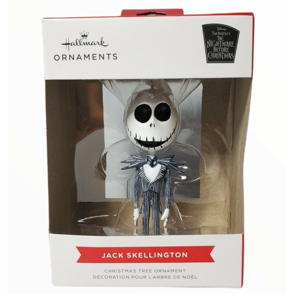 Hallmark Ornament Disney Nightmare Before Christmas Jack Skellington NEW
